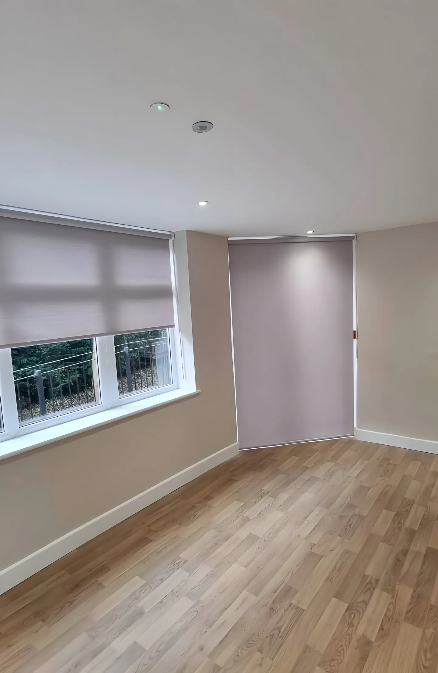 Practical roller blinds fitted in an occupied care setting