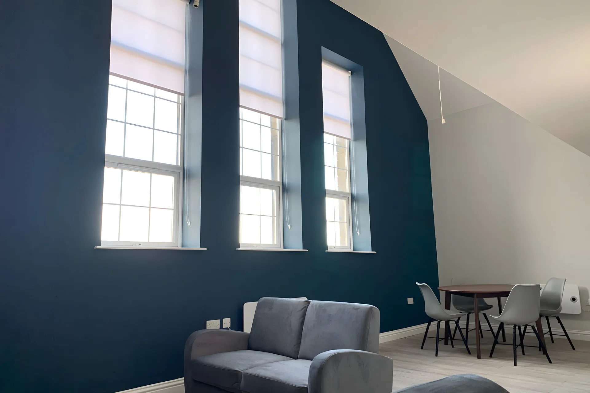 Window blinds installed at Brockwood Park apartments in Sheffield