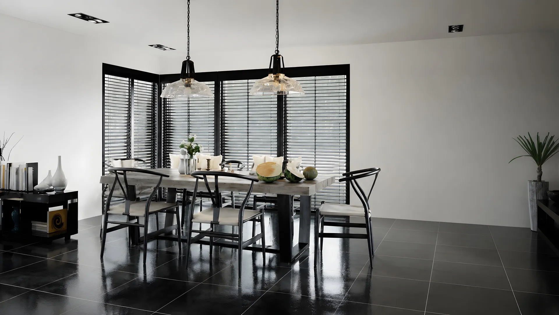 Blinds installed through a managed apartment development in the North West