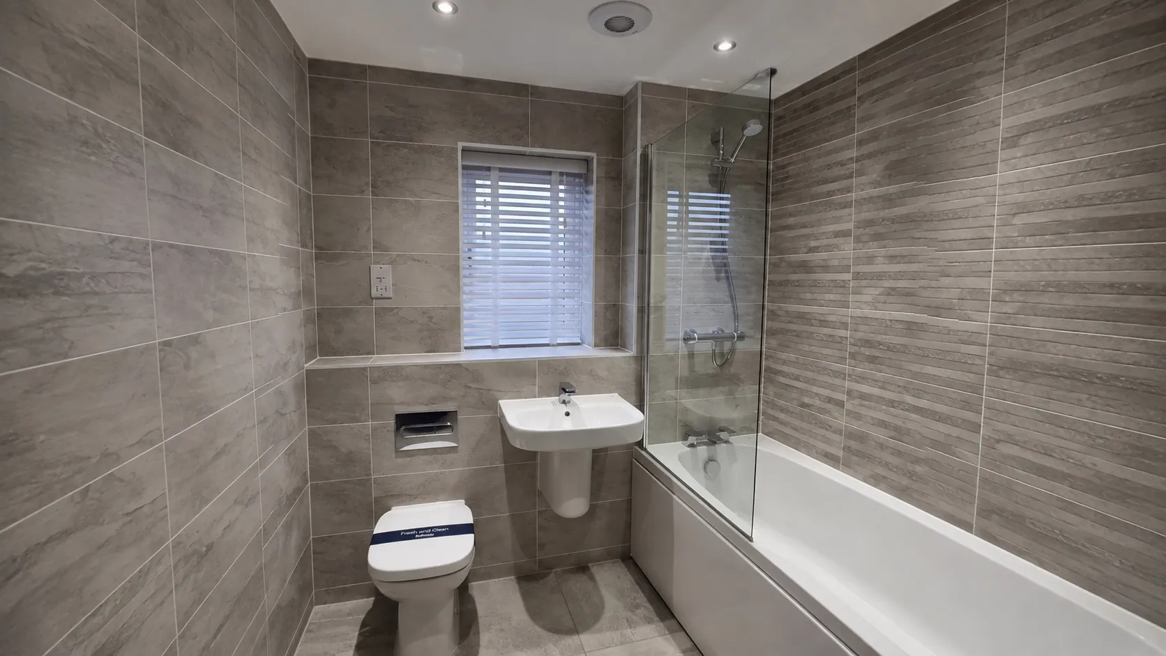 Venetian blinds adjusted to control daylight